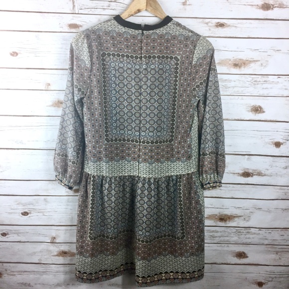 Anthropologie Allison NY Tiled Drop Waist Dress - Picture 4 of 7